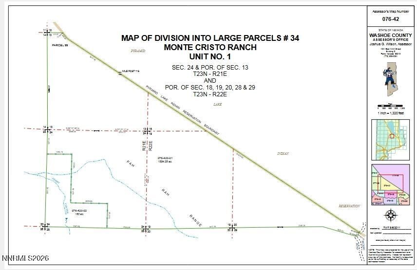 1805 N Rodero Drive #APN 076-420-01 [ 1,848 ACRES ]