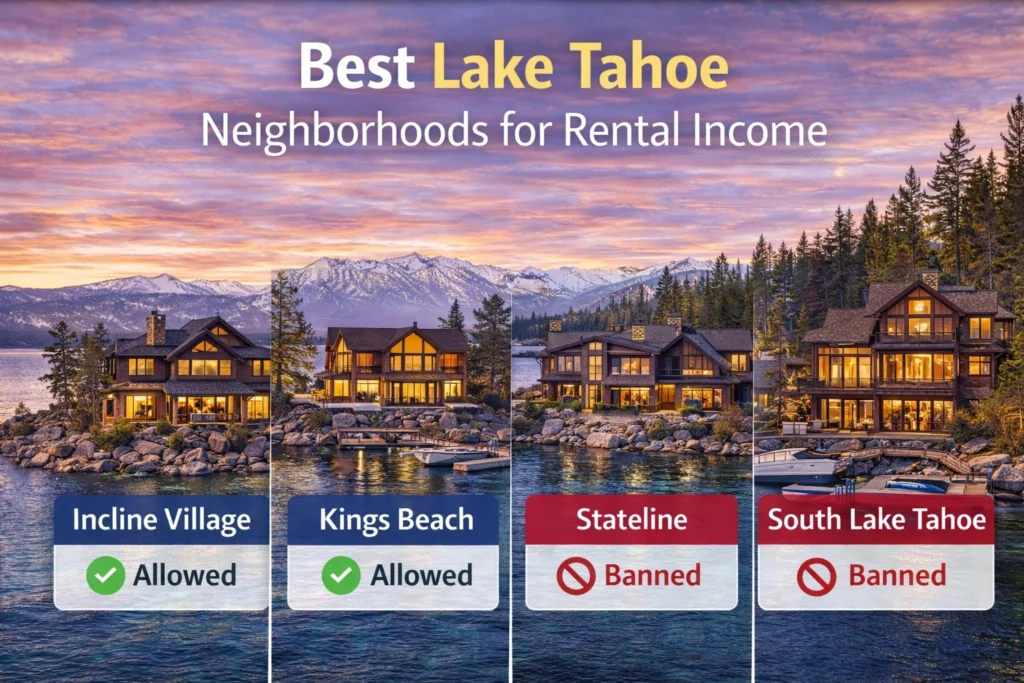 best tahoe neighborhoods rental income
