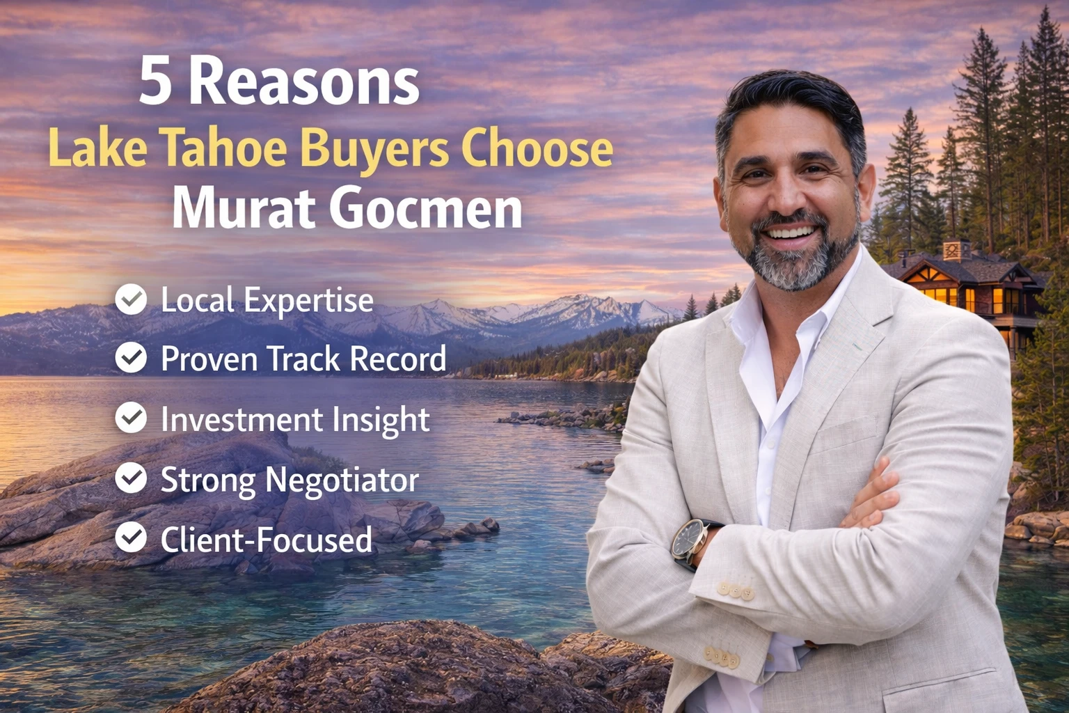 why choose murat gocmen