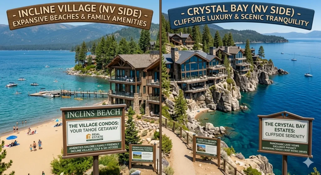 incline village vs crystal bay